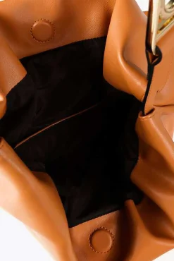 Lola Casademunt Malas-Sacolas de compras macias Castanho