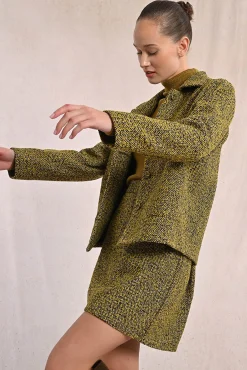 Molly Bracken Saias-Saia curta com estampado animal Multicolorido