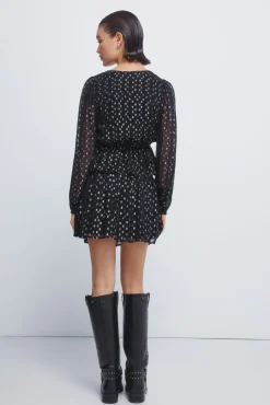 Springfield Saias-Saia de lurex preto