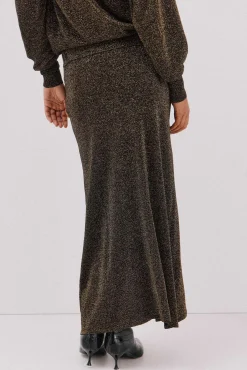 Cortefiel Saias-Saia de malha com lurex Dourado