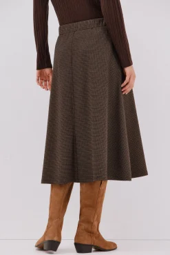 Cortefiel Saias-Saia de malha malha Tostado