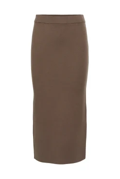 Object Saias-Saia de malha midi Castanho