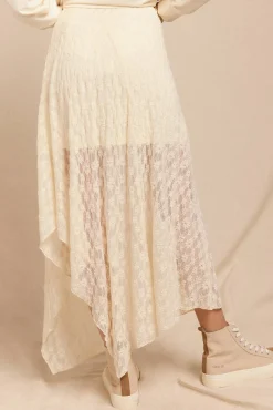 Slowlove Saias-saia de renda Branco