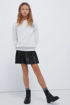 Springfield Kids Vestidos|Saias-saia de saia para menina preto