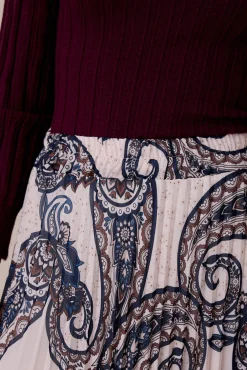 Polín Et Moi Saias-Saia estampado Impress&atilde;o