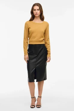 Vila Saias-Saia lápis de polipele Preto