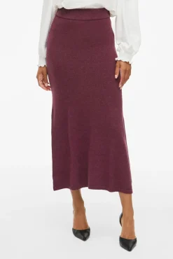 Vila Saias-Saia midi de malha com viscose Granada