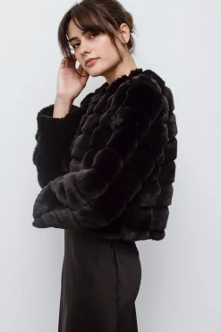 Vila Saias-Saia midi de saia Preto