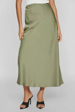 Vila Saias-Saia midi de saia Verde