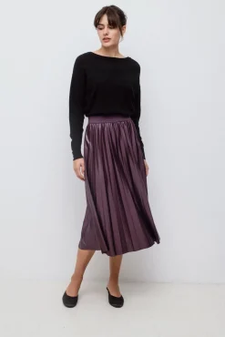 Vila Saias-Saia midi plissada Granada