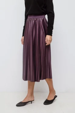 Vila Saias-Saia midi plissada Granada