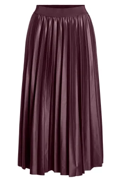 Vila Saias-Saia midi plissada Granada