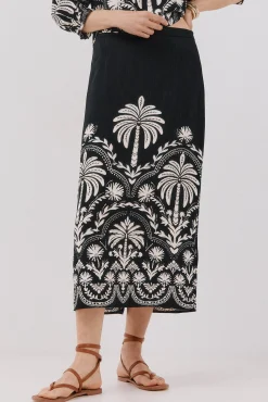 Cortefiel Saias-Saia reta estampada Impressão