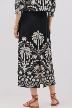 Cortefiel Saias-Saia reta estampada Impress&atilde;o