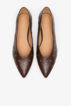 Cortefiel Sabrinas-Sapatilha bailarina Castanho