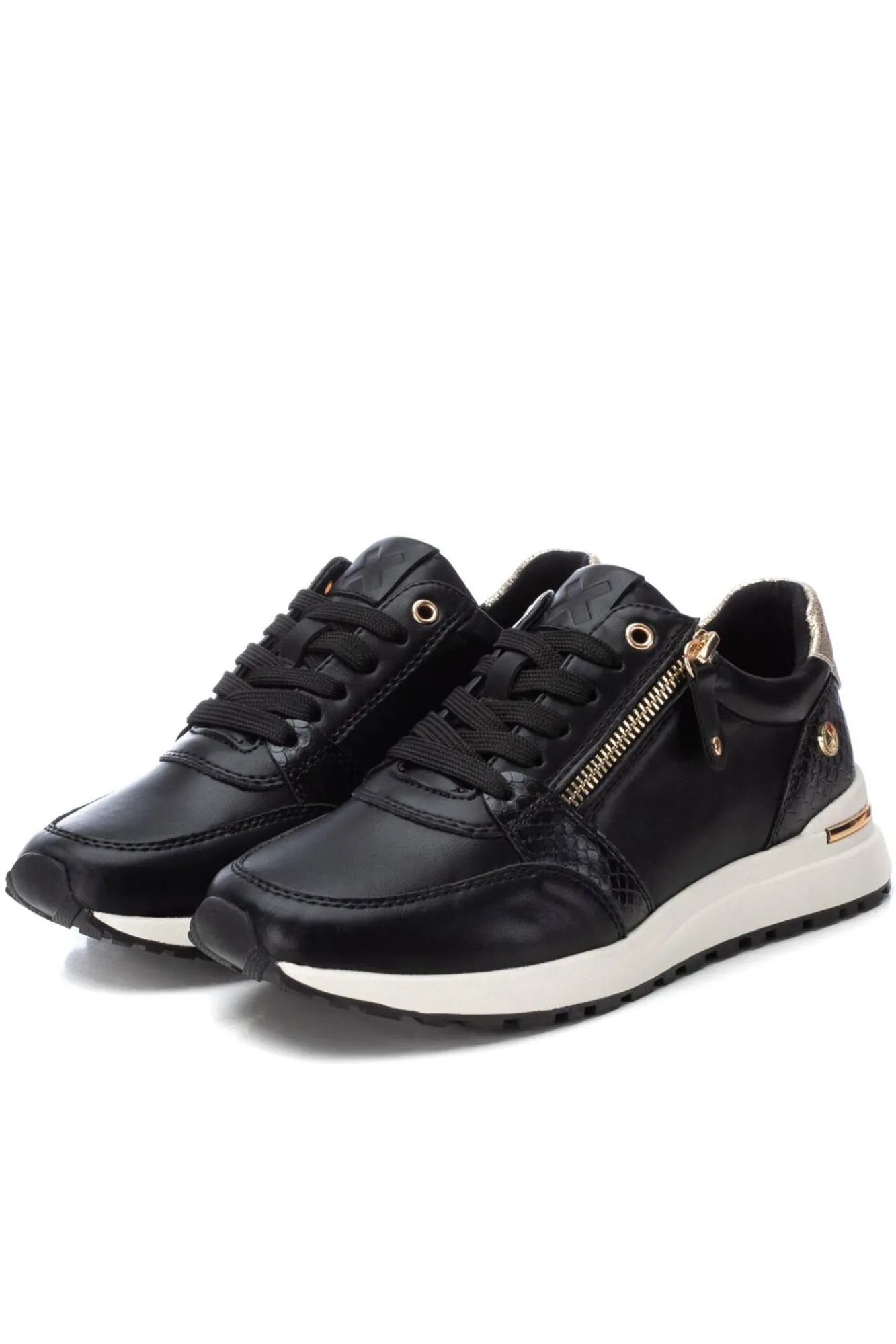 XTI Sneakers-Sapatilha de mulher antiderrapante Preto