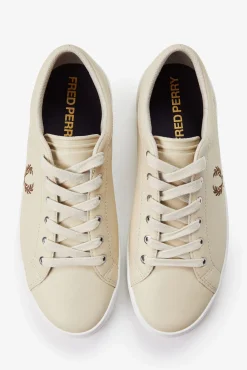 Fred Perry Sneakers-Sapatilhas Baseline pele Tostado
