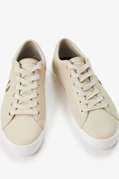 Fred Perry Sneakers-Sapatilhas Baseline pele Tostado