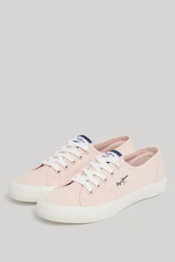 Pepe Jeans Sneakers-Sapatilhas Básicas Algodão rosa