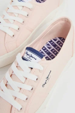Pepe Jeans Sneakers-Sapatilhas Básicas Algodão rosa