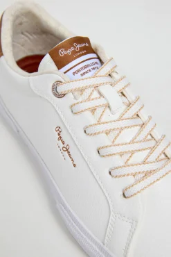 Pepe Jeans Sneakers-Sapatilhas Clássicas Fecho Cordões branco