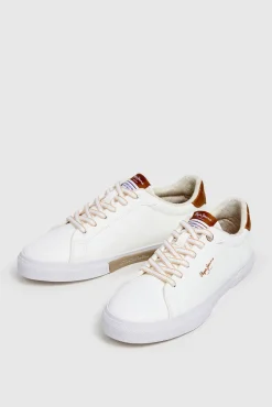 Pepe Jeans Sneakers-Sapatilhas Clássicas Fecho Cordões branco