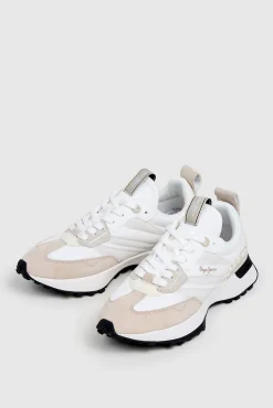 Pepe Jeans Sneakers-Sapatilhas Combinadas branco