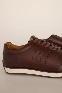 Pedro del Hierro Sneakers-Sapatilhas icónicas sola borracha Marrom