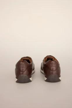 Pedro del Hierro Sneakers-Sapatilhas icónicas sola borracha Marrom