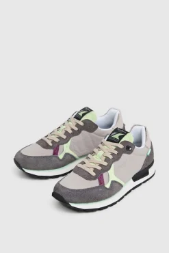 Pepe Jeans Sneakers-Sapatilhas retro cinzento