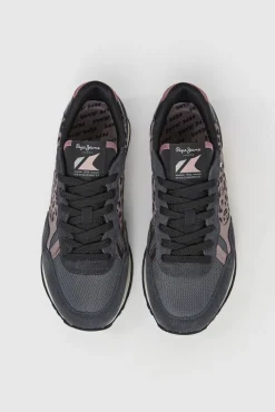 Pepe Jeans Sneakers-Sapatilhas retro cinzento