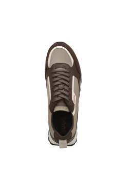 HUGO Sneakers-Sapatilhas retro Castanho