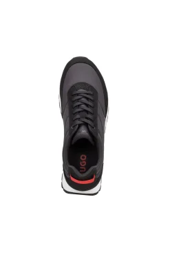 HUGO Sneakers-Sapatilhas retro Preto