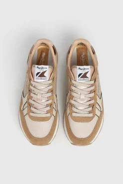 Pepe Jeans Sneakers-Sapatilhas Running Retro bege