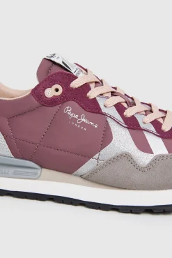 Pepe Jeans Sneakers-Sapatilhas Running Retro rosa