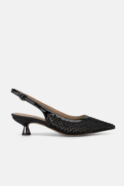 Alma en Pena Saltos|Sneakers-Sapato aberto de salto baixo Preto