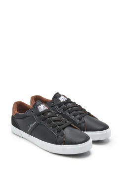 Lois Sneakers-Sapato básico de lazer preto