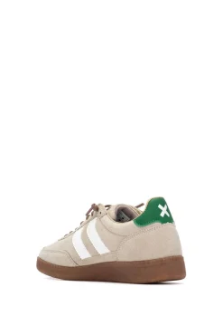 XTI Sneakers-Sapato Feminino de Camurça bege