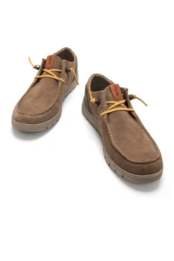 MTNG Sapato Social-Sapato mocassim modelo Denver bege