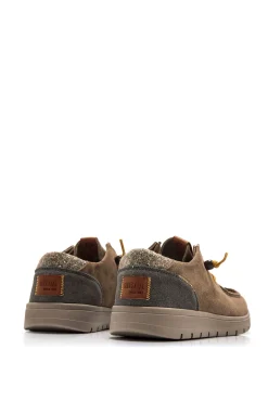 MTNG Sapato Social-Sapato mocassim modelo Denver bege