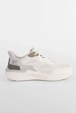 Pedro del Hierro Sneakers-Sapato têxtil com atacadores Branco