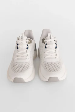 Pedro del Hierro Sneakers-Sapato têxtil com atacadores Branco