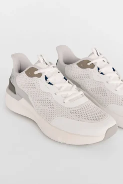 Pedro del Hierro Sneakers-Sapato têxtil com atacadores Branco
