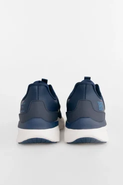 Pedro del Hierro Sneakers-Sapato têxtil com atacadores Azul