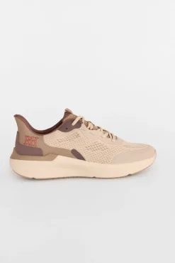 Pedro del Hierro Sneakers-Sapato têxtil com atacadores Marrom
