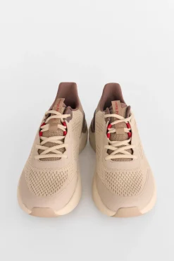 Pedro del Hierro Sneakers-Sapato têxtil com atacadores Marrom