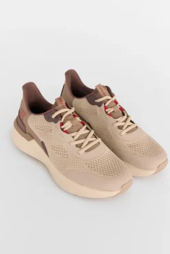 Pedro del Hierro Sneakers-Sapato têxtil com atacadores Marrom