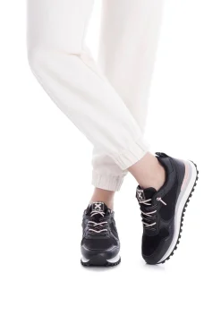 XTI Sneakers-Sapato Têl Feminino preto