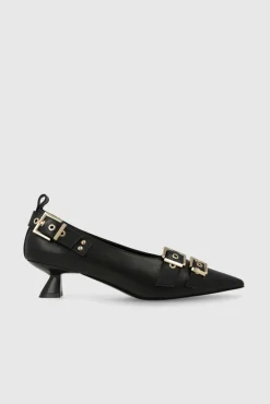 Lodi Calçado De Couro-Sapatos de couro com enfeites Preto