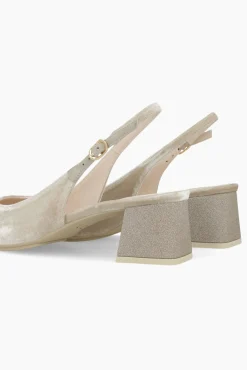 Lodi Saltos|Calçado De Couro-Sapatos de veludo Tostado